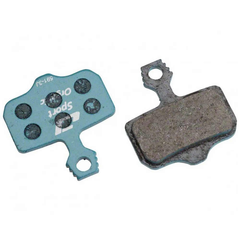 Jagwire Sram Level Elixir Organiske Skivebremseklosser 25 Par, Blue, One Size