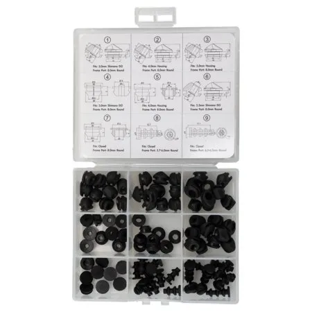 Jagwire Tilbehørsboks Rammeplugg Kombinasjonsboks, Black, One Size