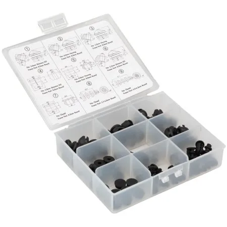 Jagwire Tilbehørsboks Rammeplugg Kombinasjonsboks, Black, One Size