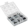 Jagwire Tilbehørsboks Rammeplugg Kombinasjonsboks, Black, One Size
