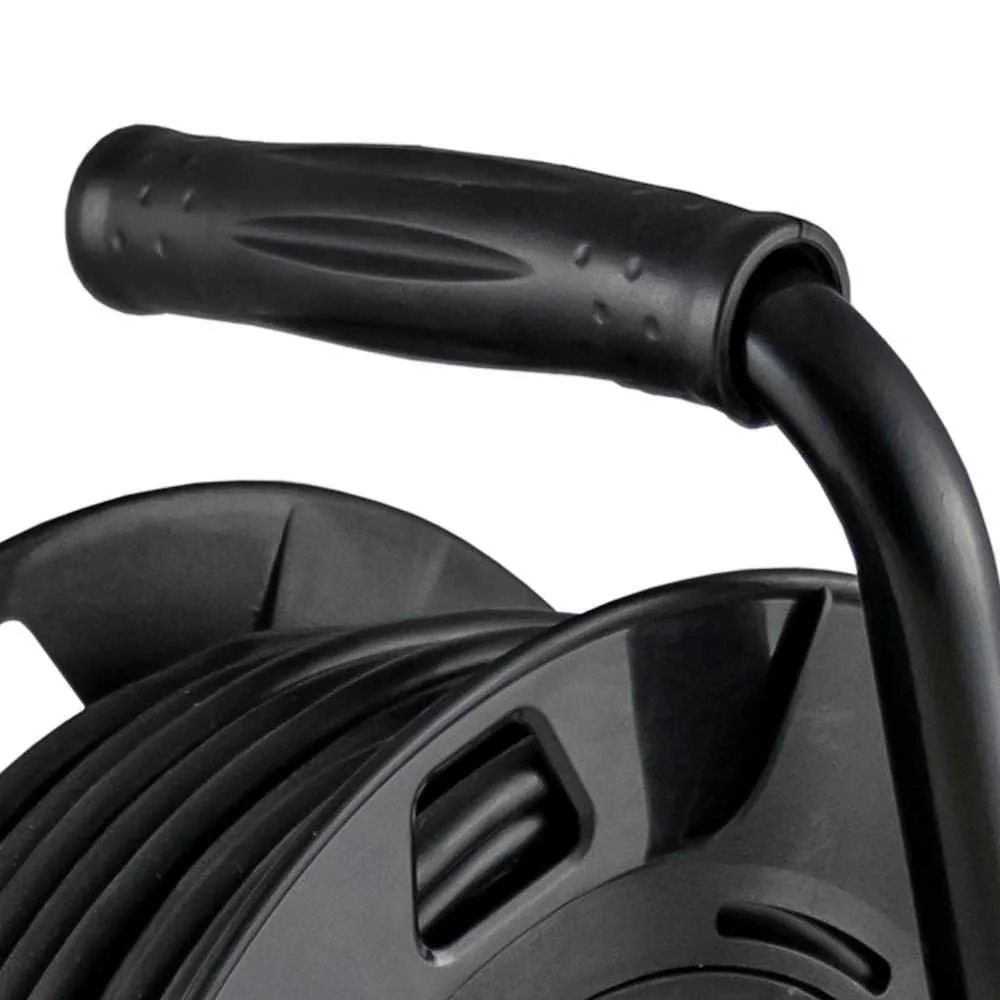 Jbm Electrical 25 M Kabeltrommel, Black, One Size