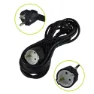 Jbm Elektrisk Skjøteledning 10 M, Black, One Size