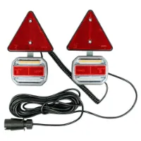 Jbm Magnetisk Sett Med 2 Led-piloter Og 2 Reflekser Jbm Magnetisk Sett Med 2 Led-piloter Og 2 Reflekser