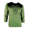 Jeanstrack Bike & Beer 3/4-ermet T-skjorte, Green, XXL