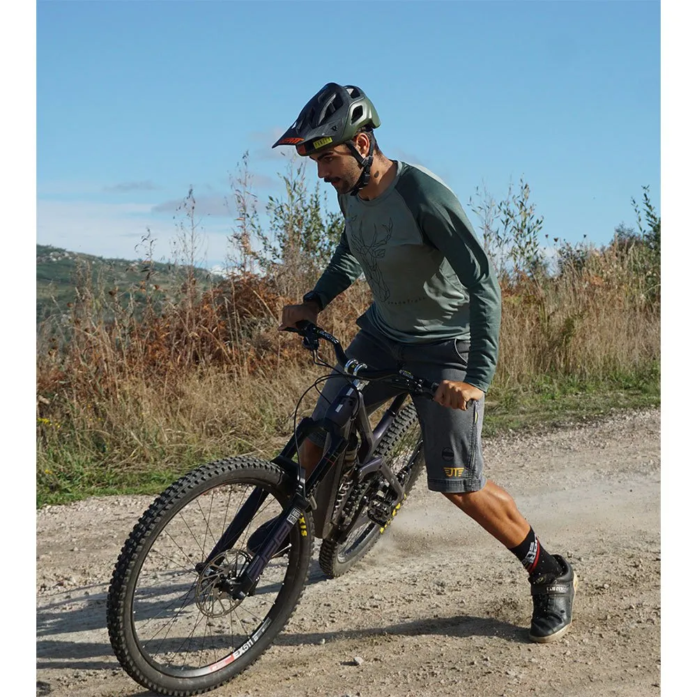 Jeanstrack Deer Langarmet Enduro-sykkeltrøye