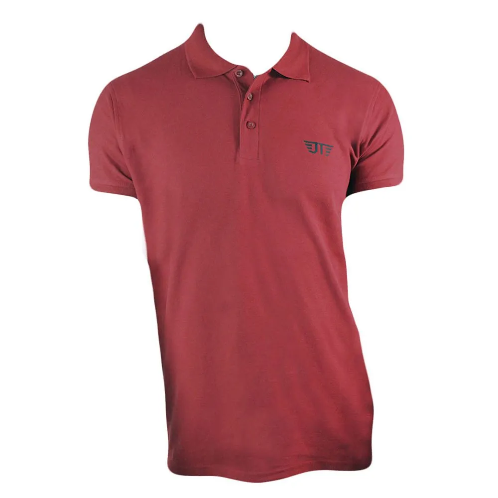 Jeanstrack Malmo Kortermet Poloskjorte, Garnet, S Jeanstrack Malmo Kortermet Poloskjorte, Garnet, S
