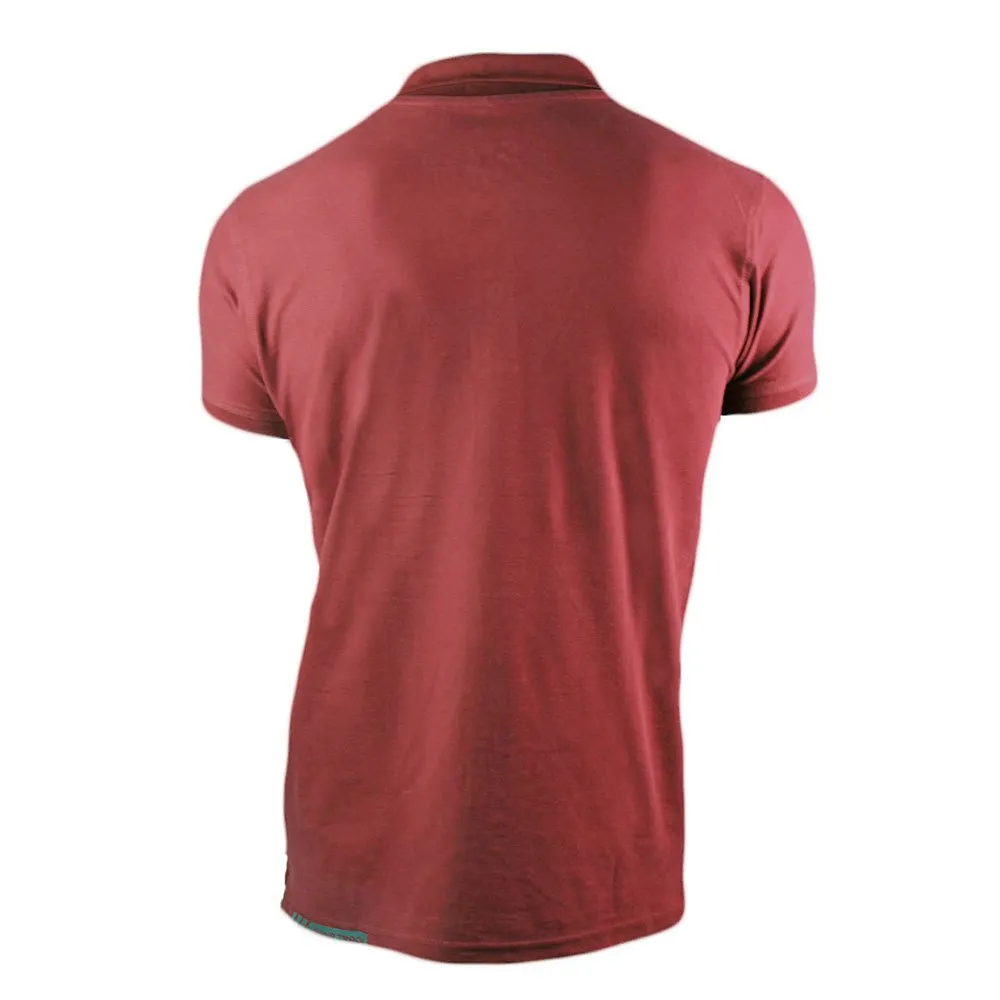 Jeanstrack Malmo Kortermet Poloskjorte, Garnet, S Jeanstrack Malmo Kortermet Poloskjorte, Garnet, S