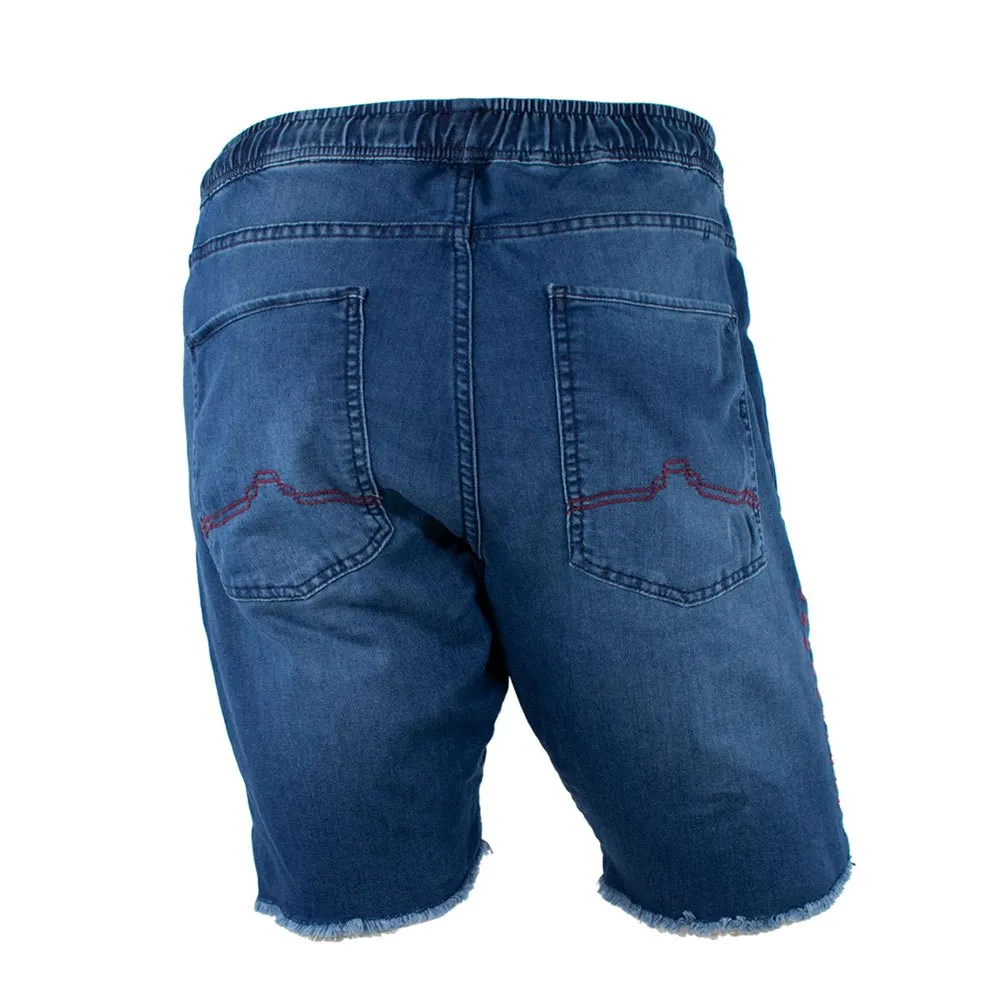 Jeanstrack Montes Korte Jeans, Snow