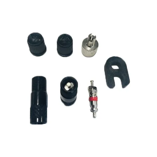 Joe's No Flats Thin To Fat Valve Konverteringssett, Black, One Size