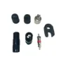 Joe's No Flats Thin To Fat Valve Konverteringssett, Black, One Size