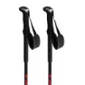 Joluvi Carbon Klamp 2.0 Spaserstokker, Black / red, 65-135cm