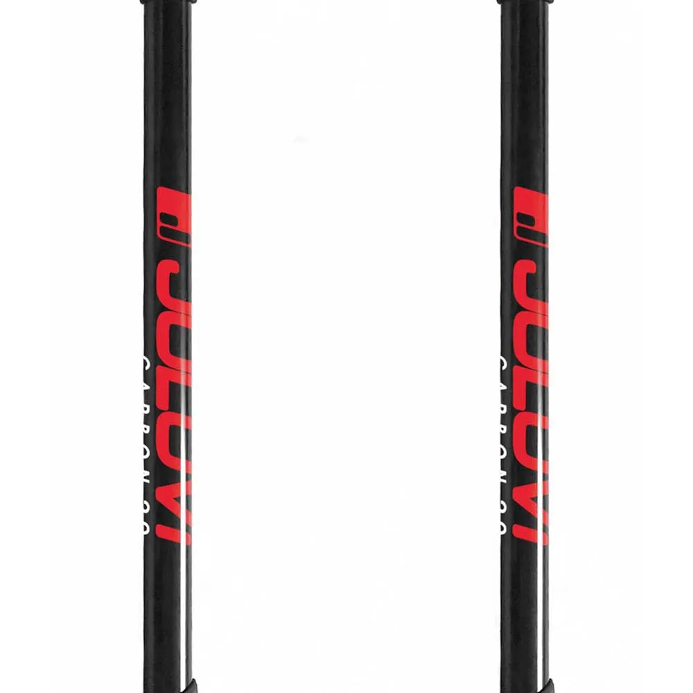 Joluvi Carbon Klamp 2.0 Spaserstokker, Black / red, 65-135cm Joluvi Carbon Klamp 2.0 Spaserstokker, Black / red, 65-135cm