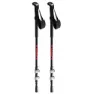 Joluvi Carbon Klamp 2.0 Spaserstokker, Black / red, 65-135cm