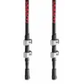 Joluvi Carbon Klamp 2.0 Spaserstokker, Black / red, 65-135cm