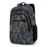 Joluvi Full Prints Ryggsekk, Black / blue / yellow / pink
