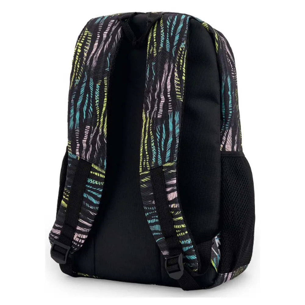 Joluvi Full Prints Ryggsekk, Black / blue / yellow / pink
