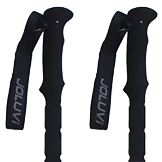 Joluvi Graphital Spaserstokker, Black, 67-135cm Joluvi Graphital Spaserstokker, Black, 67-135cm