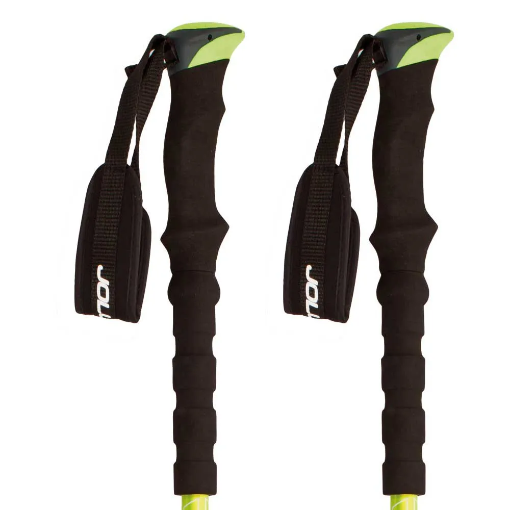Joluvi Klamp Pro 3 Spaserstokker, Yellow / black, 67-137cm