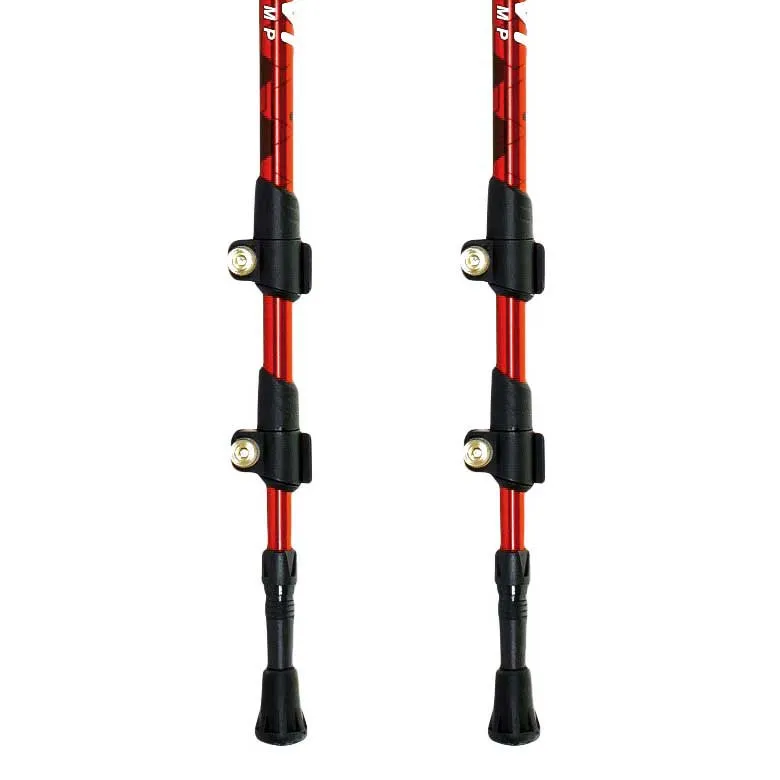 Joluvi Klamp Spaserstokker, Red / black, 67-137cm Joluvi Klamp Spaserstokker, Red / black, 67-137cm