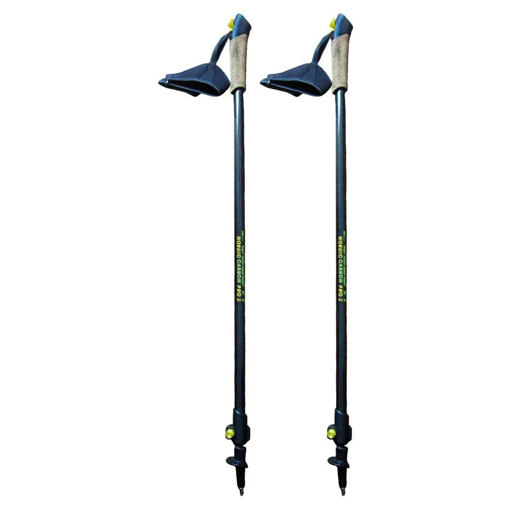 Joluvi Nordic Carbon Pro 2 Spaserstokker, Black / blue, 85-135cm Joluvi Nordic Carbon Pro 2 Spaserstokker, Black / blue, 85-135cm