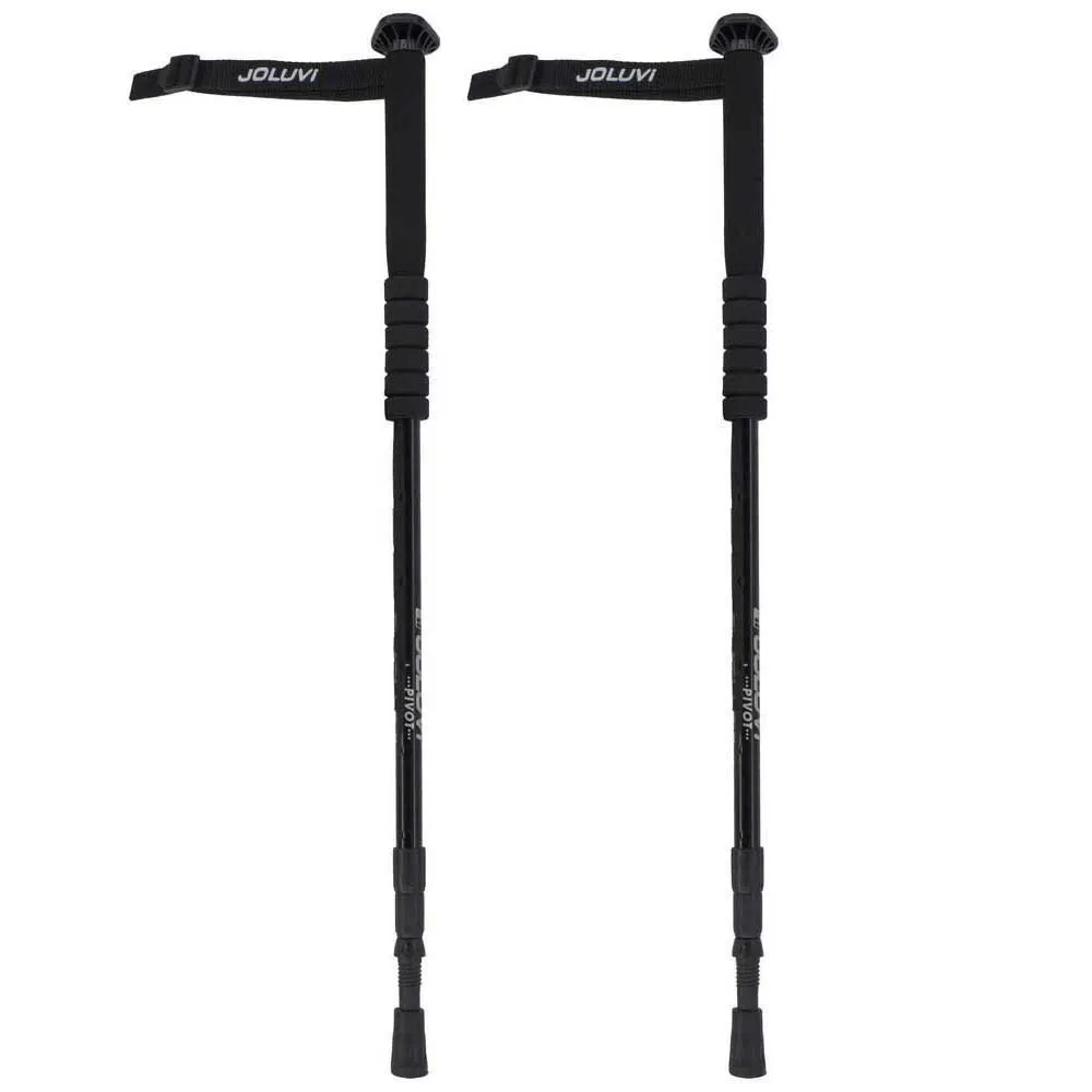 Joluvi Pivot Spaserstokker, Black, 63-135cm Joluvi Pivot Spaserstokker, Black, 63-135cm