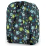 Joluvi Quattro Print Ryggsekk, Black / green / yellow