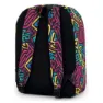 Joluvi Quattro Print Ryggsekk, Red / yellow / blue