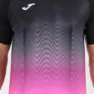 Joma Elite Vii Kortarmet T-skjorte male, Black / fluor pink / white