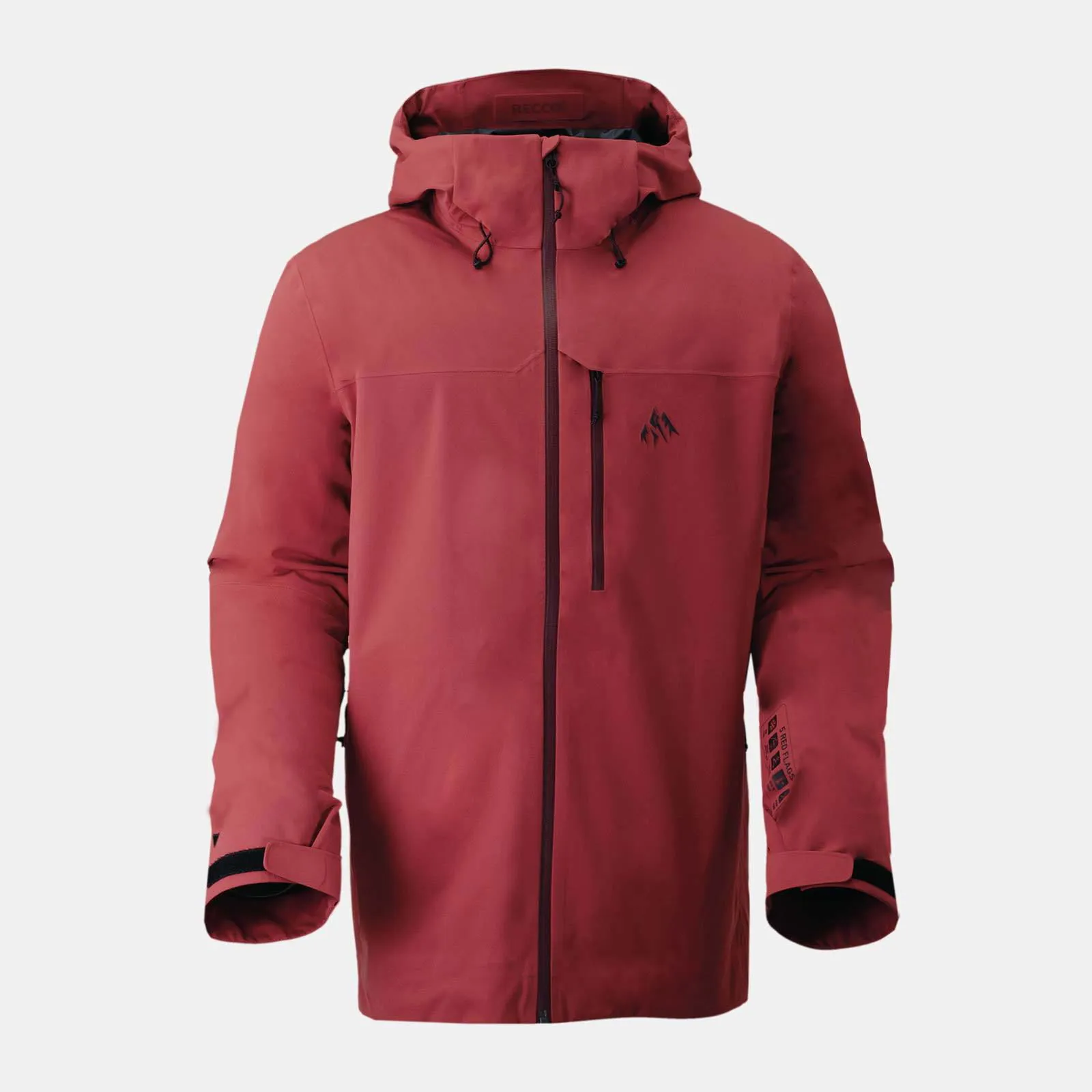 Jones Peak Bagger Stretch Jacket Ms, Safety red