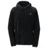 Jones Recycled Fleecejakke Med Hette, Stealth black