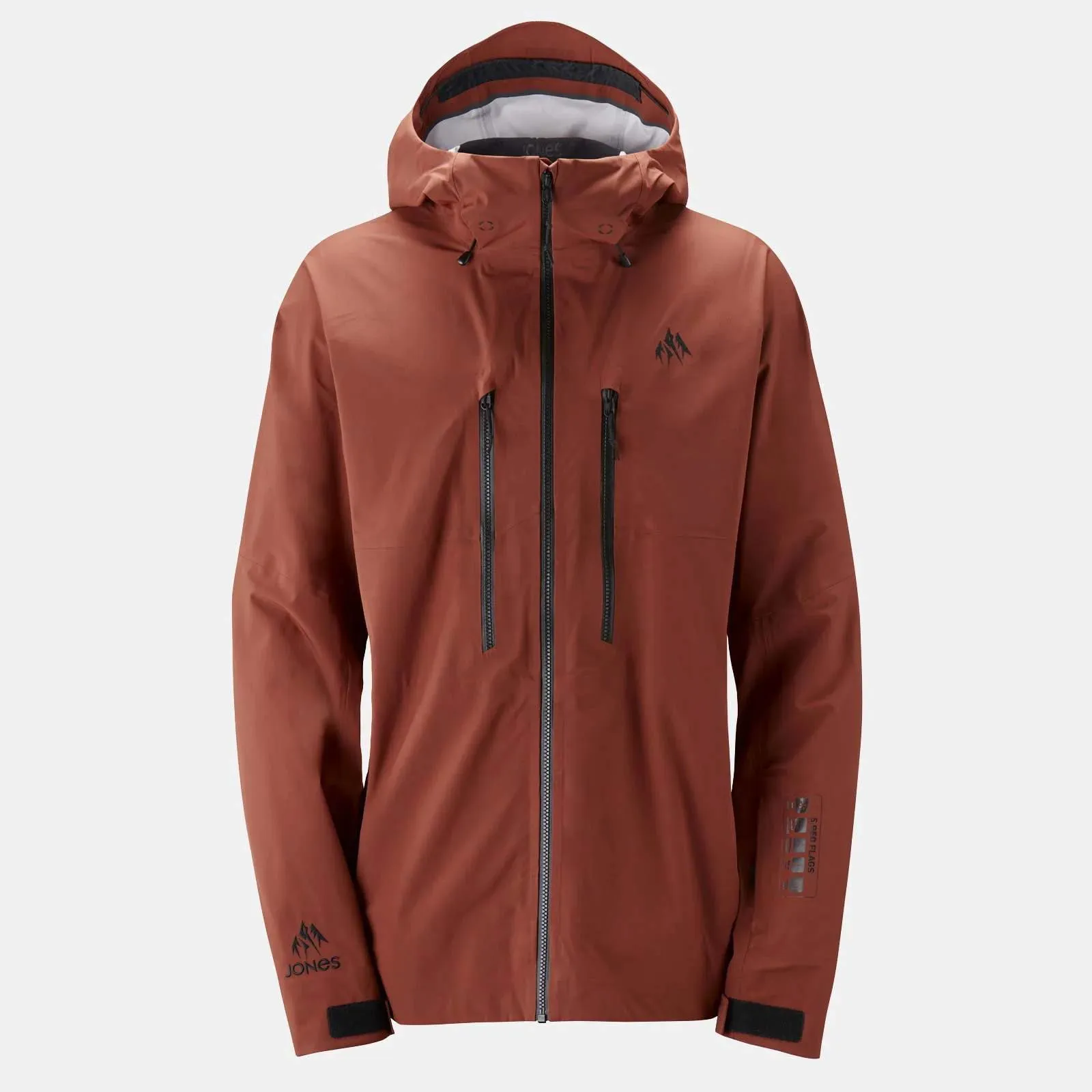 Jones Shralpinist Stch Recycled Jkt Ms, Obsidian red