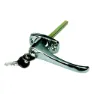 Jr Products Dørhåndtakslås, Chrome, One Size