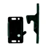 Jr Products Lukking Av Skapdør, Black, One Size