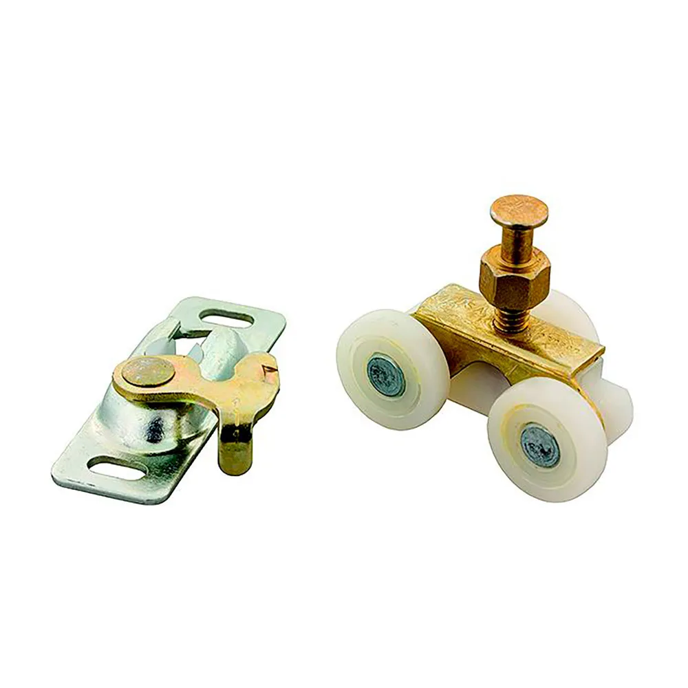 Jr Products Skyvedørsstøtte, Gold / grey, One Size