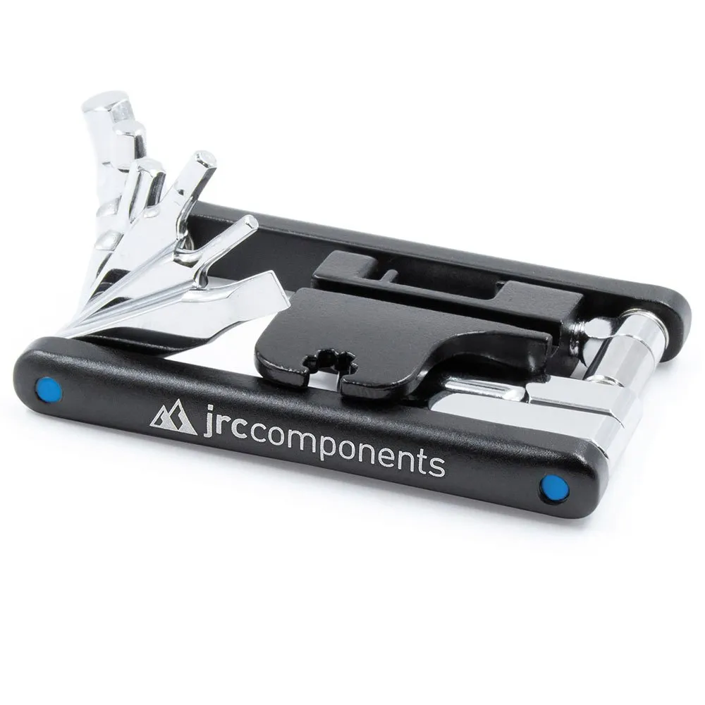 Jrc Components 16 In 1 Polished Multiverktøy, Black / silver, One Size Jrc Components 16 In 1 Polished Multiverktøy, Black / silver, One Size
