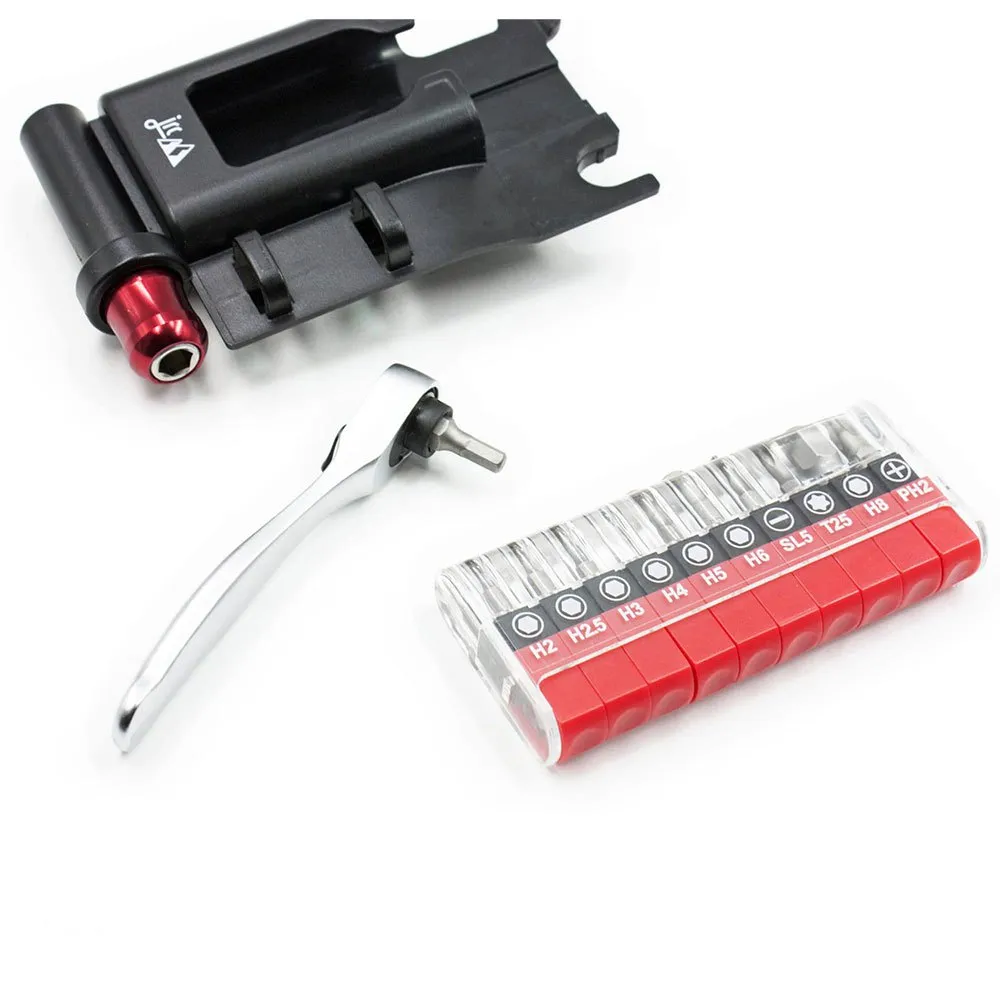 Jrc Components Mini Skralleverktøysett, Black / silver, One Size