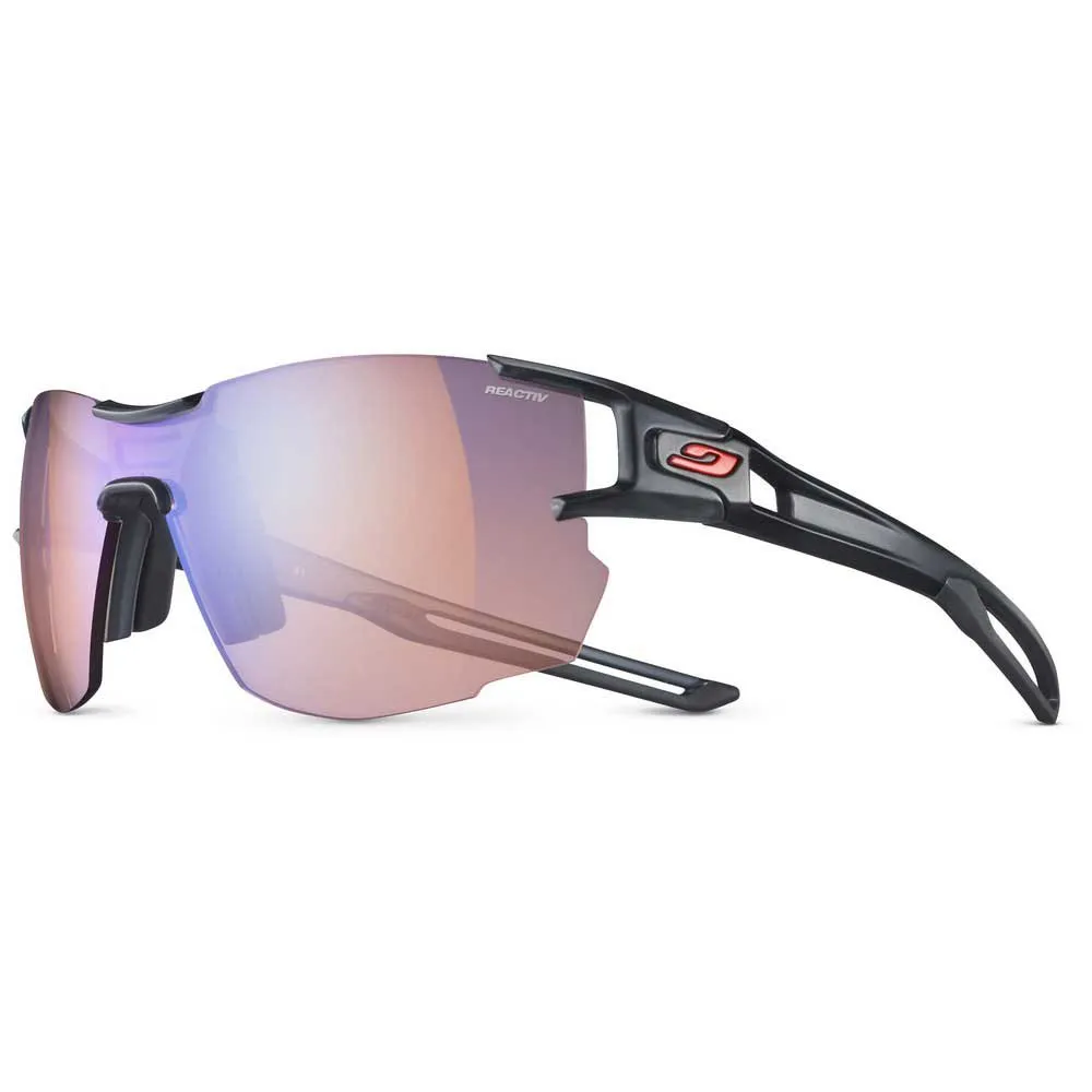 Julbo Aerolite Foto Kromatiske Solbriller unisex, Tanslucent black / black, Red Multilayer Blue/CAT1-3 Julbo Aerolite Foto Kromatiske Solbriller unisex, Tanslucent black / black, Red Multilayer Blue/CAT1-3