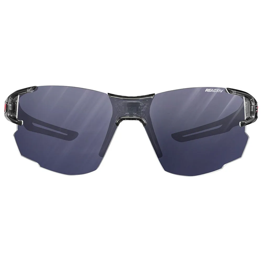Julbo Aerolite Fotokromatiske Polariserte Solbriller, Grey / black / clear, Reactiv Perforomance/CAT0-3 Julbo Aerolite Fotokromatiske Polariserte Solbriller, Grey / black / clear, Reactiv Perforomance/CAT0-3