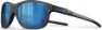 Matt black/blue flash