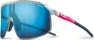 Shiny crystal/pink fluo/blue