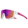 Matt shiny white/pink