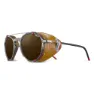 Shiny translucent black/red/brown