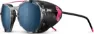 Shiny translucent crystal/pink/black