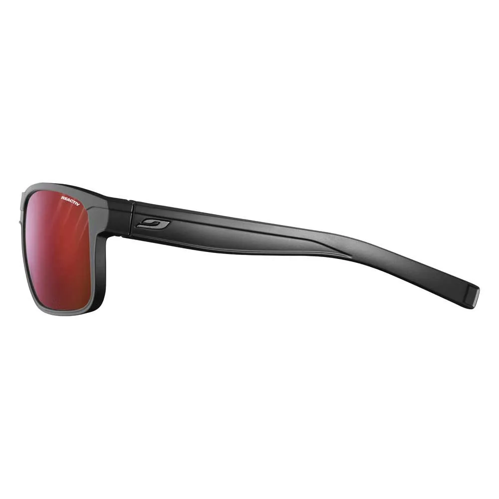 Julbo Renegade Fotokromatiske Polariserte Solbriller, Black / dark red, Reactiv/CAT0-3 HC Julbo Renegade Fotokromatiske Polariserte Solbriller, Black / dark red, Reactiv/CAT0-3 HC