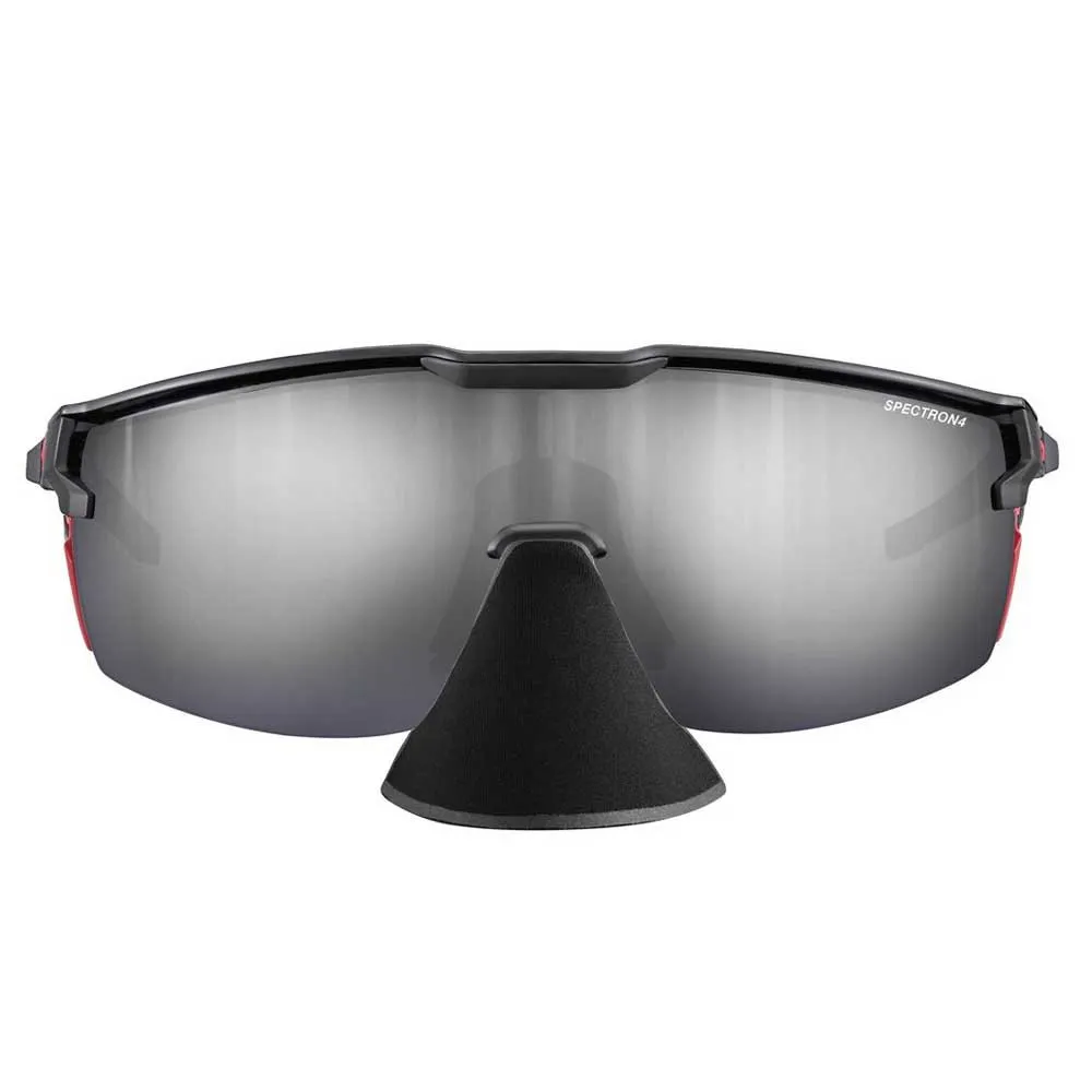Julbo Ultimate Cover Solbriller, Black / orange / brown flash silver, Spectron/CAT4 Julbo Ultimate Cover Solbriller, Black / orange / brown flash silver, Spectron/CAT4