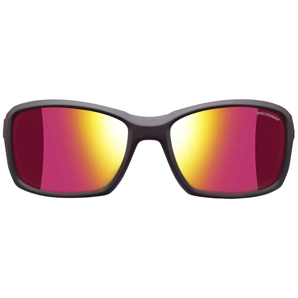 Julbo Whoops Solbriller, Aubergine / pink logo, Spectron 3 CF/CAT3 Julbo Whoops Solbriller, Aubergine / pink logo, Spectron 3 CF/CAT3