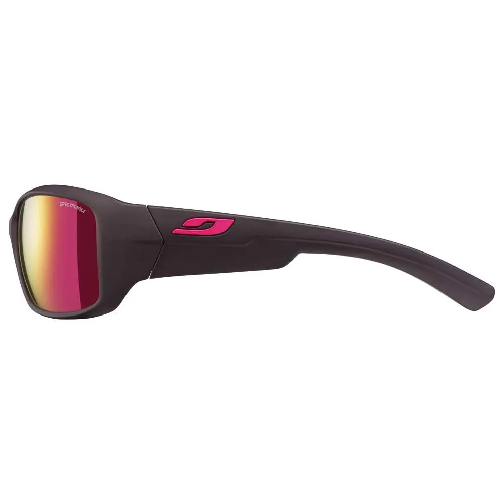 Julbo Whoops Solbriller, Aubergine / pink logo, Spectron 3 CF/CAT3 Julbo Whoops Solbriller, Aubergine / pink logo, Spectron 3 CF/CAT3