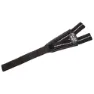 Julius K-9 Petral Hundesele, Black, Size 0