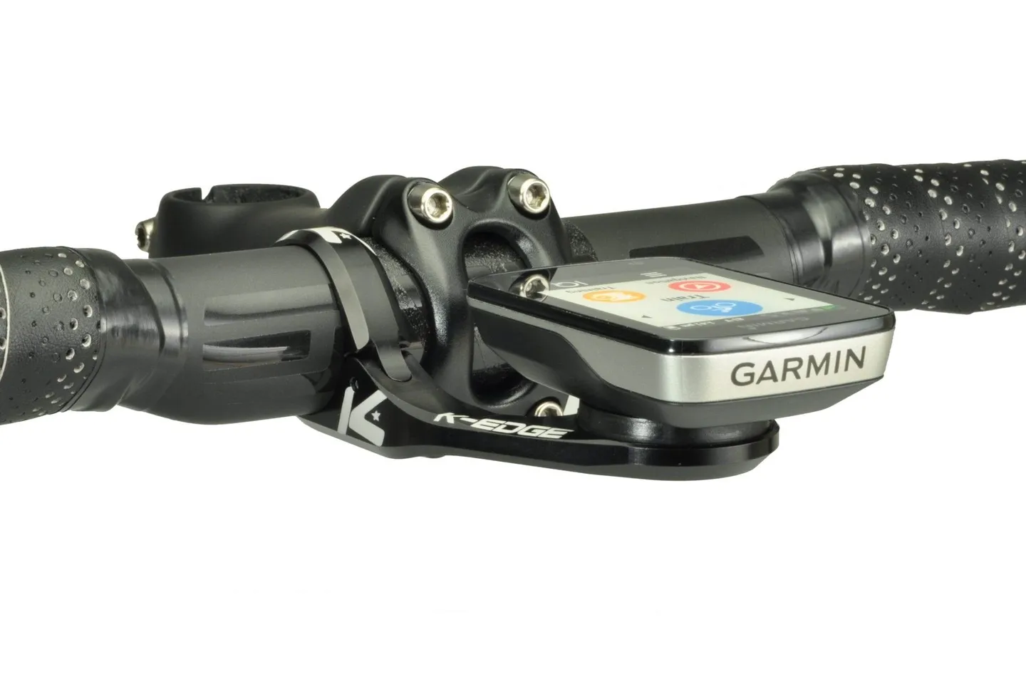 K-Edge Garmin Max Computerfeste, Black anodized, One Size