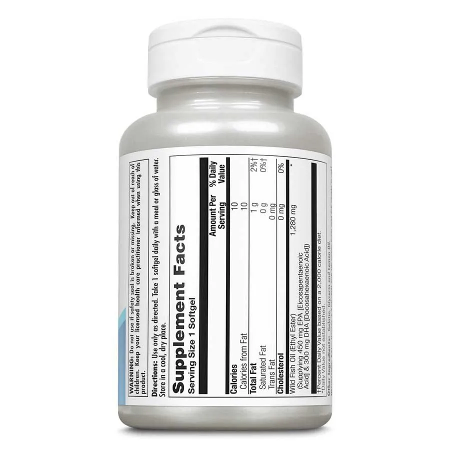Kal Big Omega 3 Epa 450mg Dha300mg Kapsler 120 Enheter, White / silver, One Size